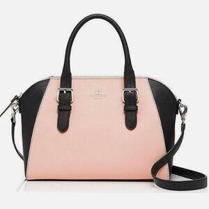 Kate Spade Cove Street Colorblock Pippa Bag in Pink and Black